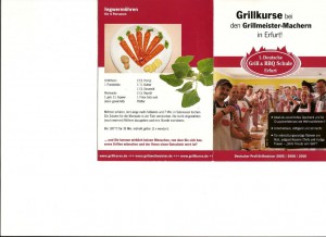 K1600_Flyer 1.Deutsche Grill & BBQ Schule Erfurt I